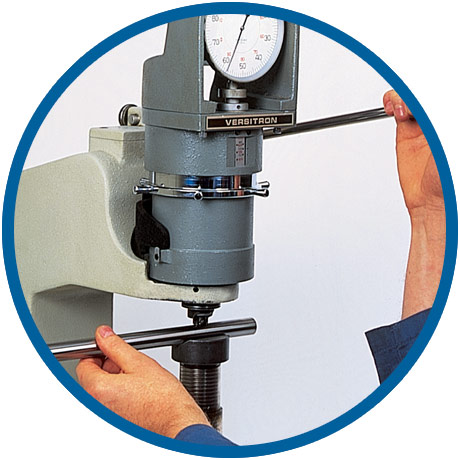 Lead screw hardness test